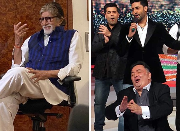 Amitabh Bachchan remembers Rishi Kapoor, shares a candid picture of him with Abhishek Bachchan