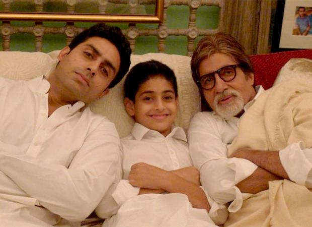 Amitabh Bachchan shares a throwback picture of three generations in a single frame with unparalleled swag