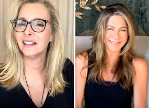 Lisa Kudrow explains to Jennifer Aniston why she doesn't watch Friends re-reuns