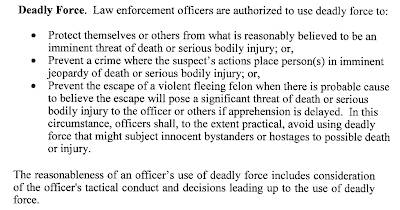 Police Use Deadly Force,
