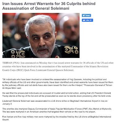 Soleimani Assassination Washington's Relationship Tehran,