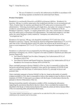 Remdesivir SARS-CoV-2 Virus,