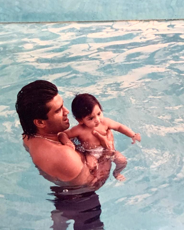 Suniel Shetty shares adorable throwback photo with toddler Ahan Shetty