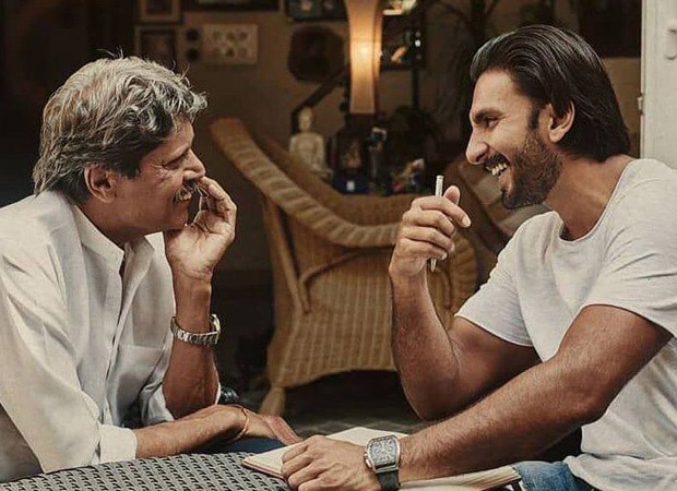 Throwback to when Ranveer Singh met Kapil Dev for ’83 prep