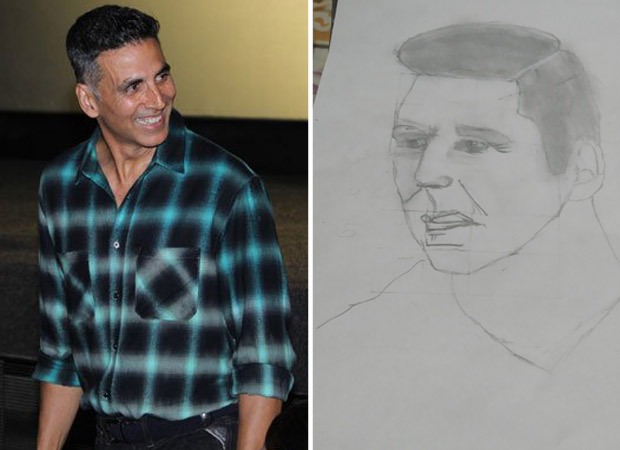 Akshay Kumar feels honoured after a 10-year-old fan chooses him as his first sketch