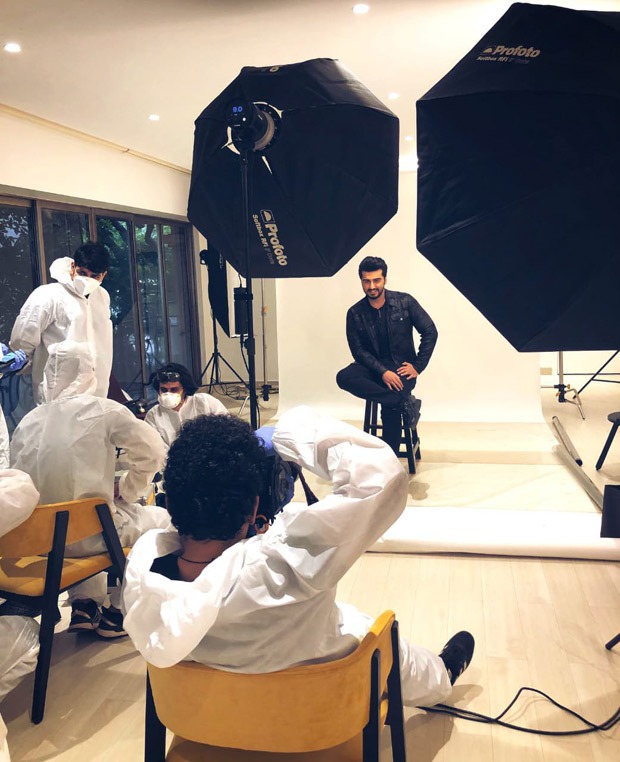 Arjun Kapoor resumes work with an ad shoot, says every one of us will have to adjust to the new normal
