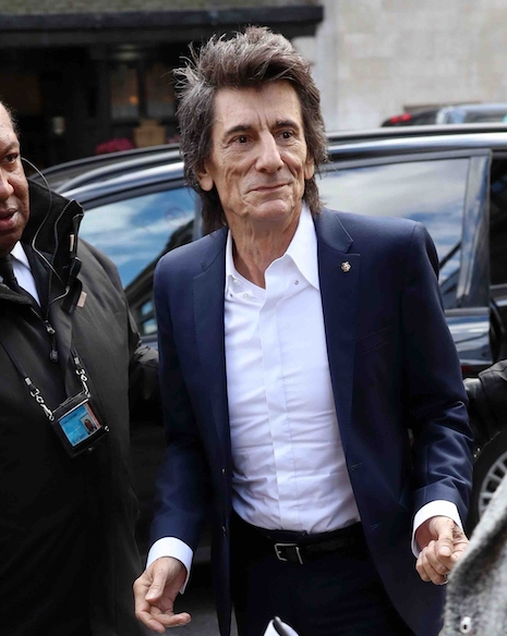 ronnie wood’s hair continues to amaze