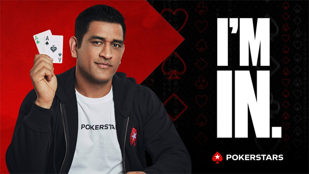 MS Dhoni goes ‘All In’ as he becomes the new face of PokerStars India