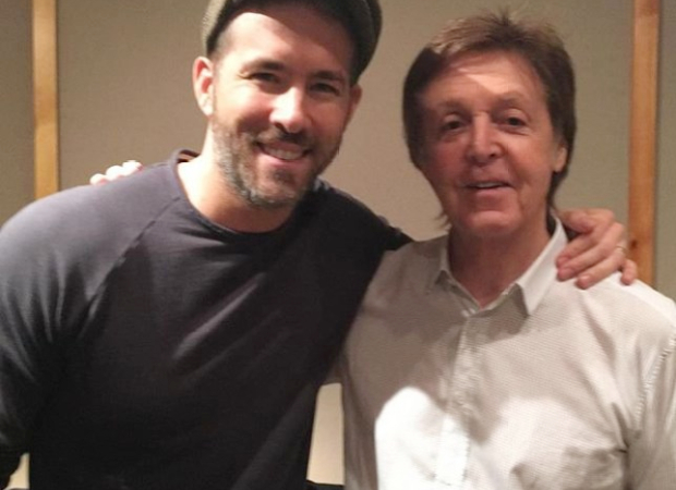 Ryan Reynolds jokingly sends Paul McCartney a bottle of Gin from Buckingham Palace 