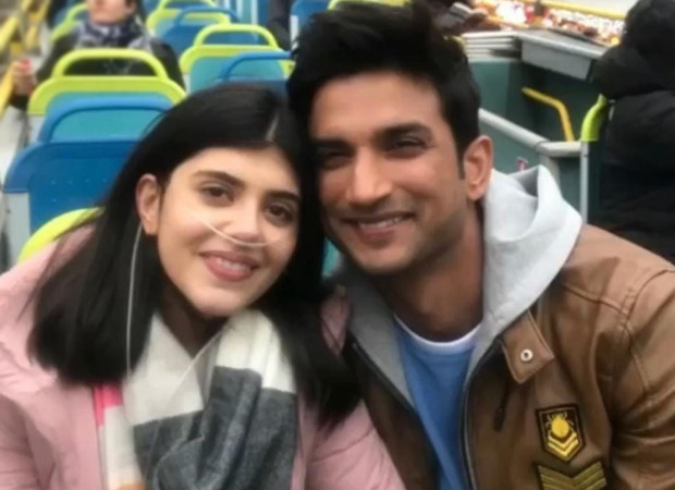 sanjana sanghi misses sushant singh rajput, shares behind-the-scenes photos from dil bechara