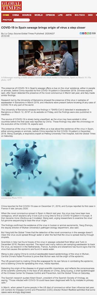 Origins SARS-CoV-2 Virus,