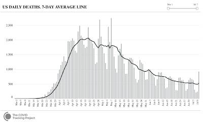 Putting America COVID-19 Statistics,