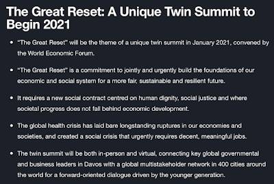 Great Reset Preparing Post-Pandemic Reality,