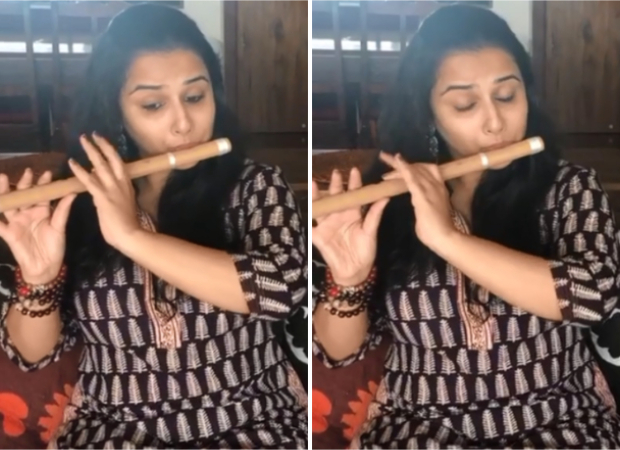 Vidya Balan learns to play flute for Shakuntala Devi