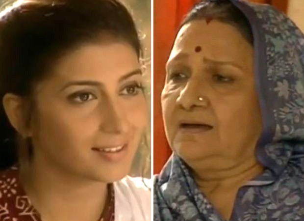 Smriti Irani shares her first scene with Sudha Shivpuri aka Baa from Kyunki Saas Bhi Kabhi Bahu Thi