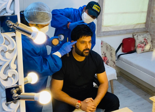 Kapil Sharma shares a picture from his green room; jokes about the people in PPE kits 