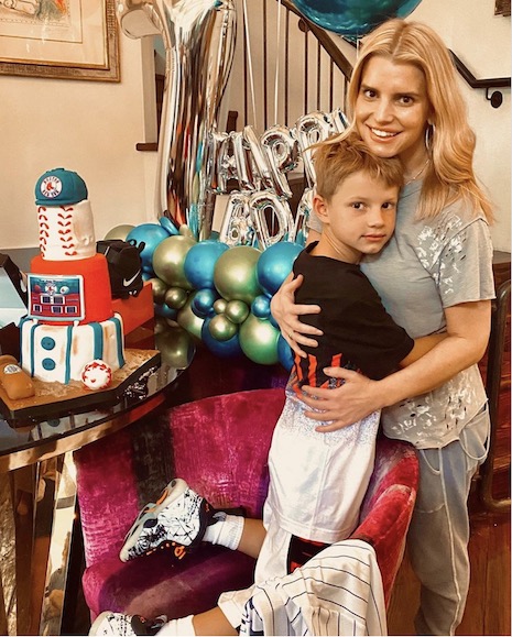 jessica simpson can’t say enough about her lookalike son ace