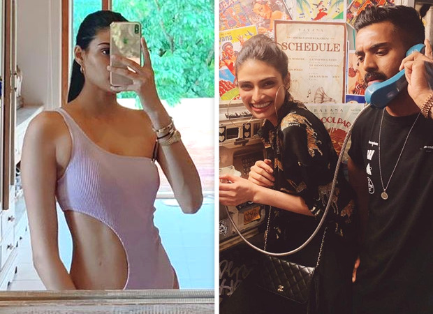 Athiya Shetty strikes a pose in a swimsuit, rumoured boyfriend KL Rahul leaves a comment 