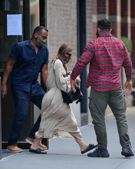 ashley olsen has plenty of protection