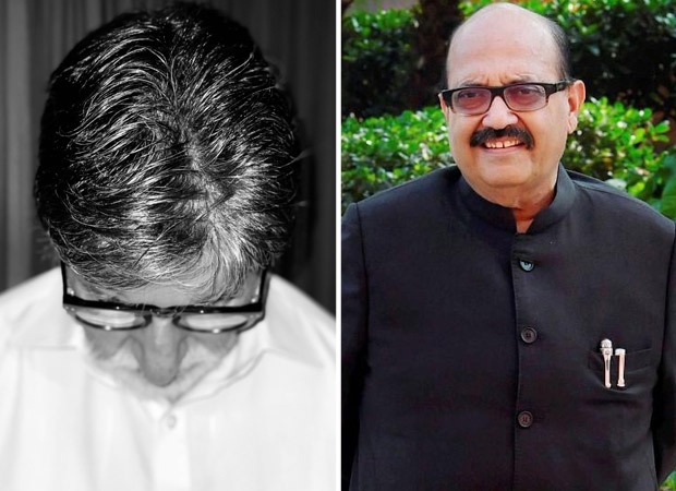 Amitabh Bachchan pays tribute to Amar Singh; says he is filled with grief 