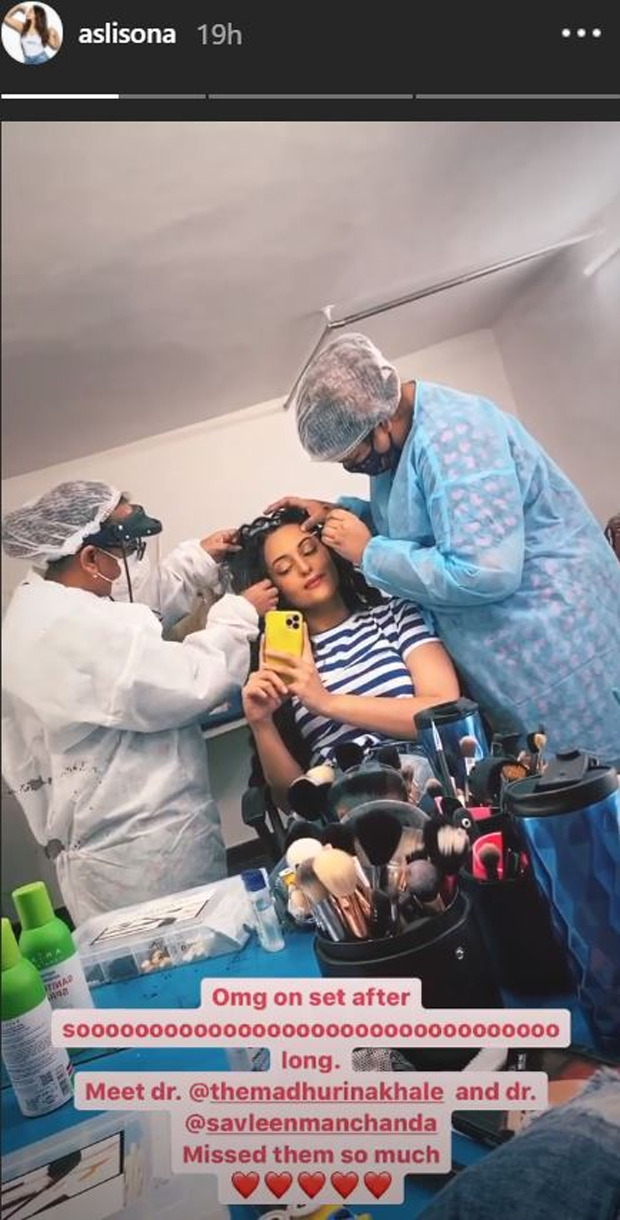 Sonakshi Sinha resumes shooting; shares a video from her make-up room