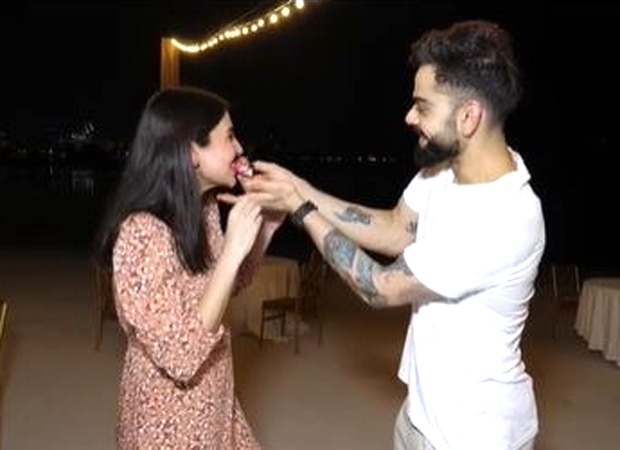 FIRST VISUALS: Anushka Sharma and Virat Kohli celebrate their pregnancy in Dubai with RCB team