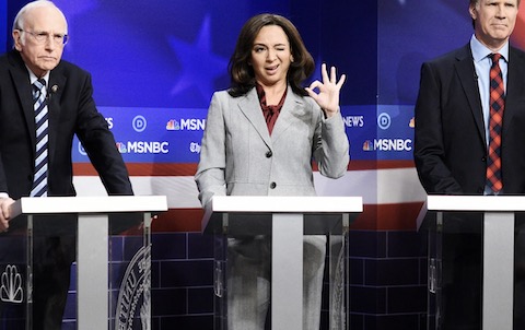 maya rudolph is polishing up her kamala harris imitation