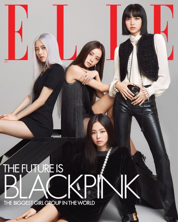 BLACKPINK members look breathtaking on the October issue of Elle; discuss their upcoming album 