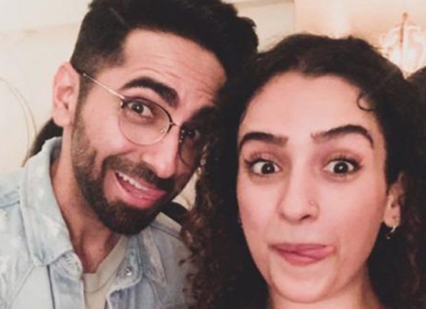 Sanya Malhotra wishes Badhaai Ho co-star Ayushmann Khurrana with a goofy picture on his birthday