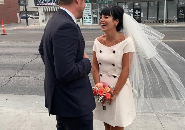 stranger things actor david harbour marries lily allen, check out their precious photos from las vegas