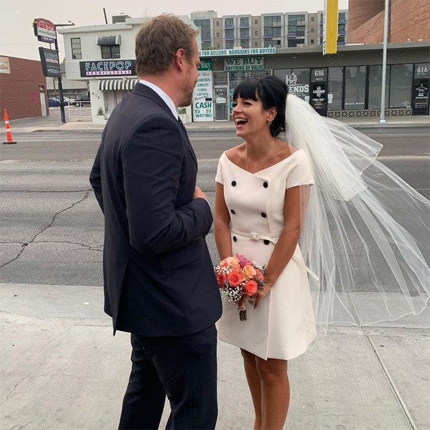 Stranger Things actor David Harbour marries Lily Allen, check out their precious photos from Las Vegas