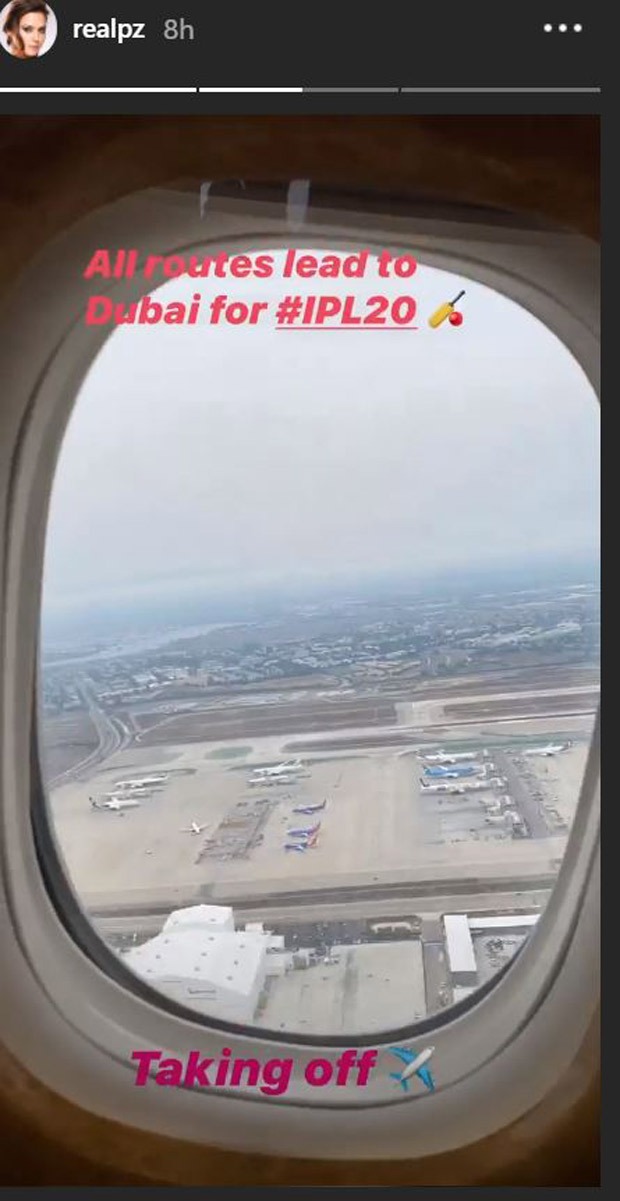 preity zinta shares experience of flying across the globe during a pandemic as she heads for ipl 2020