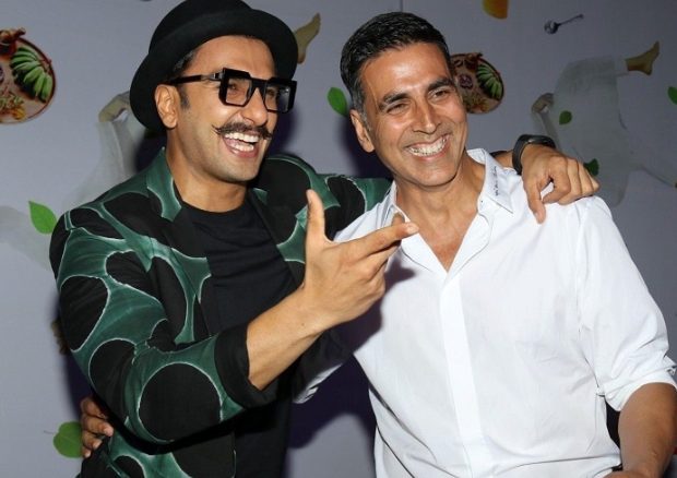 ranveer singh crashes akshay kumar’s instagram live session with bear grylls