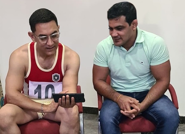 Aamir Khan shoots Laal Singh Chaddha in Greater Noida, meets wrestler Sushil Kumar and his family