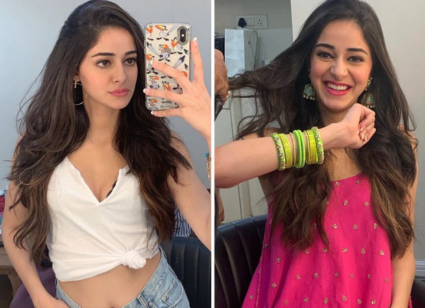 Ananya Panday shares throwback pictures from her first look test for Khaali Peeli