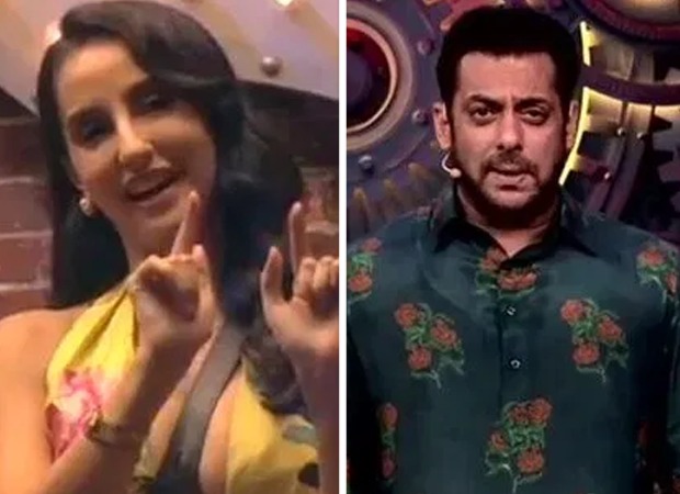 Nora Fatehi makes the male contestants and Salman Khan do the ‘Garmi’ hook step on Bigg Boss 14