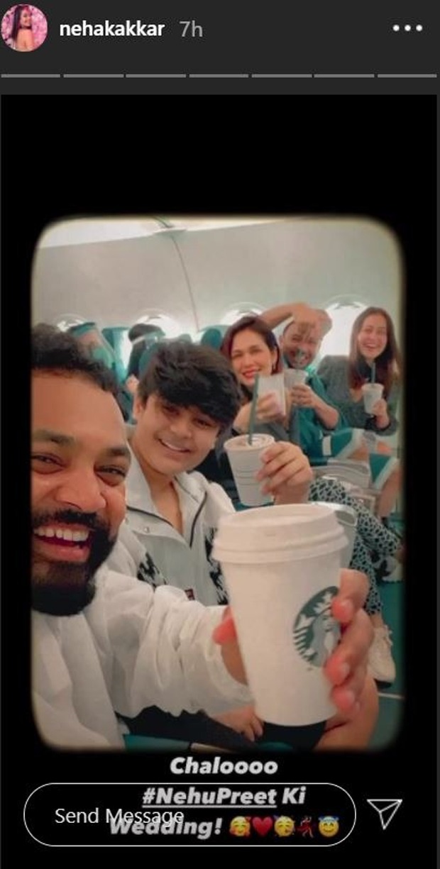 Neha Kakkar shares pictures from the day Rohanpreet Singh proposed her for marriage 