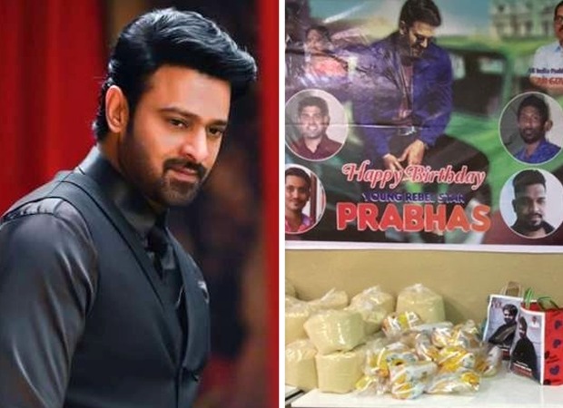 On Prabhas'birthday, his fans add a touch of goodness to under priviliged lives