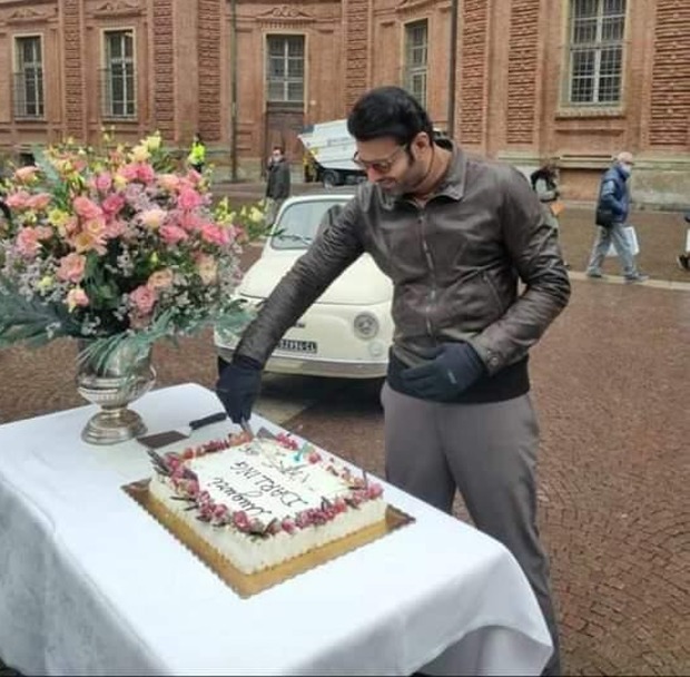 Check out: Prabhas cuts his birthday cake on the sets of Radhe Shyam in Italy