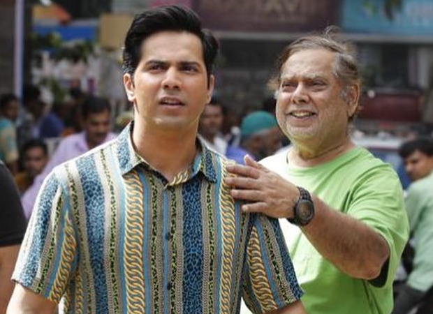 An ecstatic Varun Dhawan shares behind-the-scenes pictures from Coolie No. 1 with David Dhawan