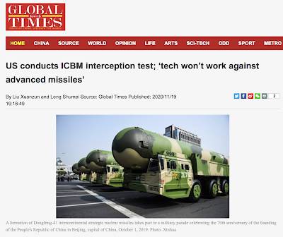 America's Missile Defence Agency Protecting Homeland Nuclear Escalation?