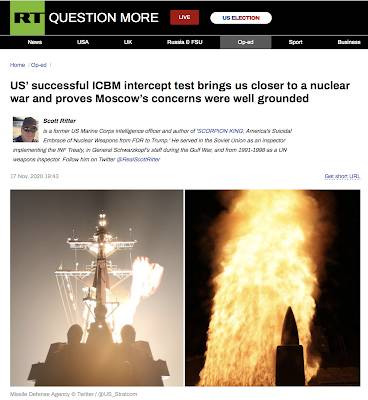 America's Missile Defence Agency Protecting Homeland Nuclear Escalation?