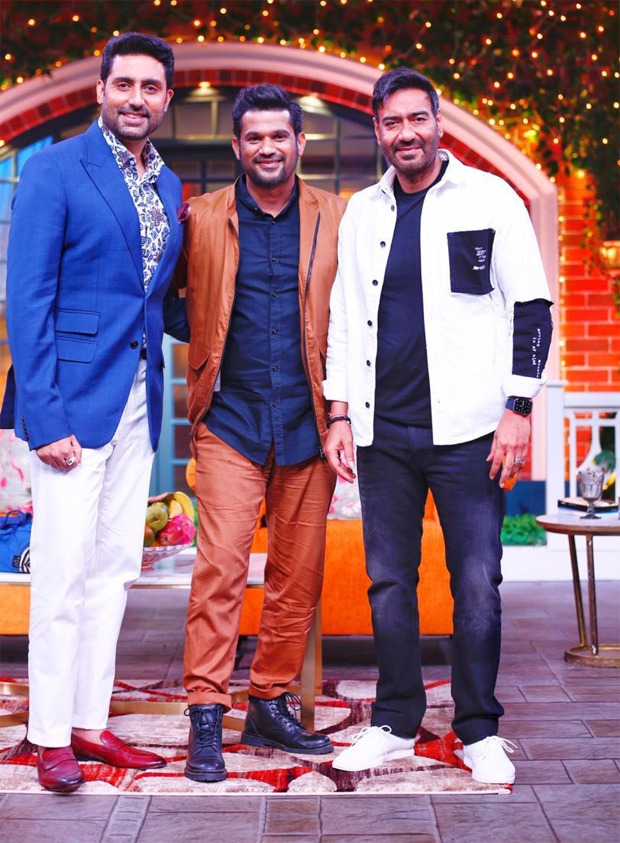 The Kapil Sharma Show: Ajay Devgn, Abhishek Bachchan, Sohum Shah grace the show to promote The Big Bull