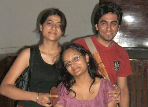 Ayushmann Khurrana and Tahira Kashyap share a picture from their college days; call it ‘the days of red eyes and constant butterflies in the stomach’