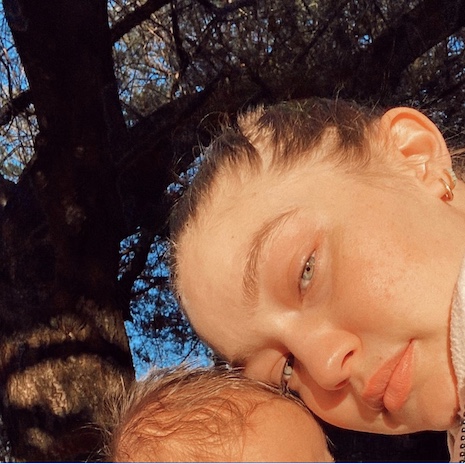 gigi hadid would love to show off her beautiful baby