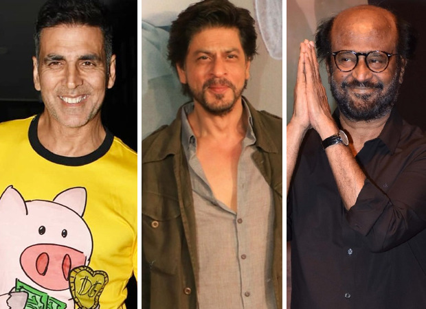 akshay kumar and shah rukh khan pen heartfelt messages to wish rajinikanth on his 70th birthday