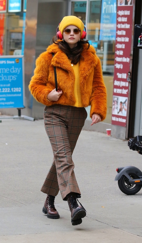 selena gomez on top of the world