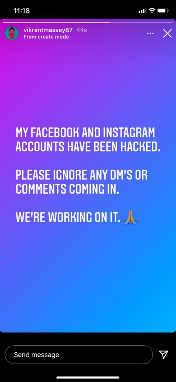 Farah Khan and Vikrant Massey’s social media accounts hacked