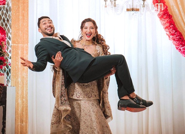 Gauahar Khan and Zaid Darbar look oh-so-in-love for their Walima function