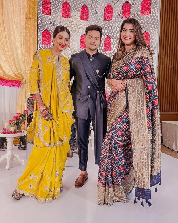 gauahar khan and zaid darbar look oh-so-in-love for their walima function